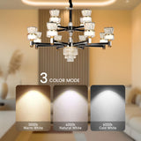Geneva LED Smart Voice Assist Chandelier