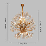 Glister Smart Voice Assist Chandelier