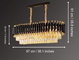 Goodwill LED Smart Voice Assist Chandelier