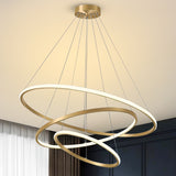 Helix Gold Smart Voice Assist LED Chandelier