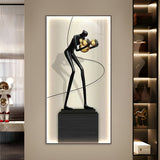 Hombre LED Modern Wall Art