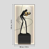 Hombre LED Modern Wall Art