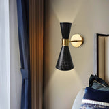 Hoot Black Modern Wall Light