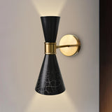 Hoot Black Modern Wall Light