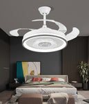 Ebullience Retractable Blade Fan Chandelier