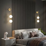 Rikora Modern Dual Globe LED Wall Lamp
