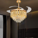 Erstina LED Smart Voice Assist Fan Chandelier