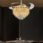 Erstina LED Smart Voice Assist Fan Chandelier