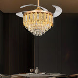 Erstina LED Smart Voice Assist Fan Chandelier