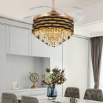 Charl LED Smart Voice Assist Fan Chandelier