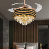 Charl LED Smart Voice Assist Fan Chandelier