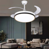 Moire Fan Chandelier