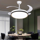 Moire Fan Chandelier