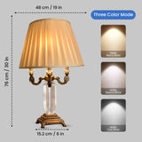 Imperio Luxury Crystal Table Lamp
