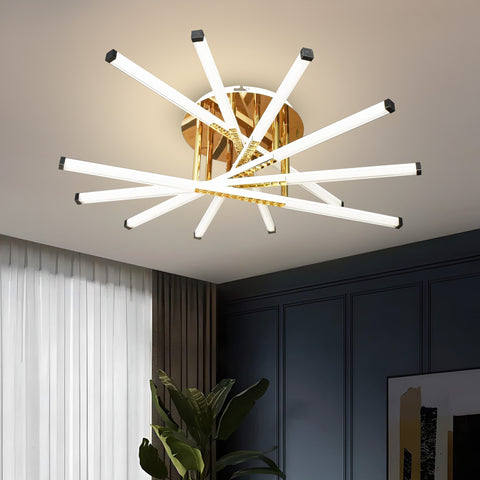Inev LED Smart Stepless Dimming Voice Assist Chandelier
