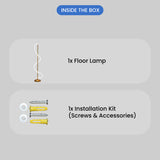 Matric Modern LED Floor Lamp