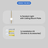 Fiera Modern LED Pendant Light for Ceiling