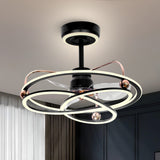 Isaac 120W Smart Fan Chandelier