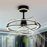 Isaac 120W Smart Fan Chandelier