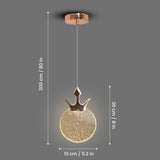 Galaxy Crown Pendant Hanging light