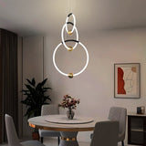 Keaton 3 Ring Modern Smart LED Chandelier