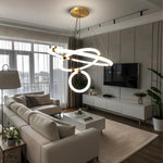 Kleum LED Smart Voice Assist Chandelier