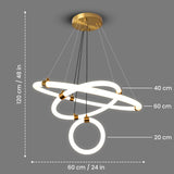 Kleum LED Smart Voice Assist Chandelier
