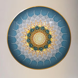 kolam Round Modern Wall Art