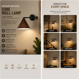 Korima Conical LED Wall Lamp