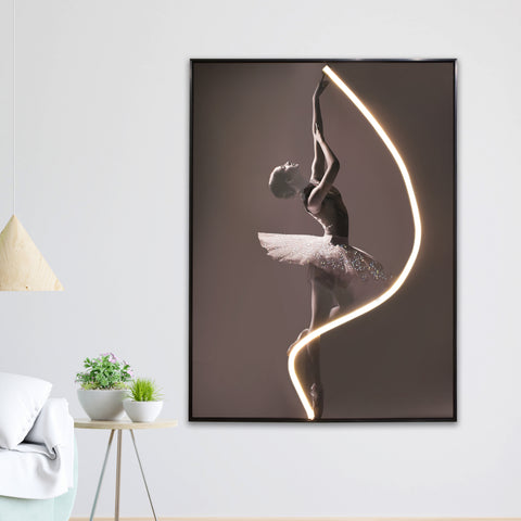 Lantern LED Modern Wall Art