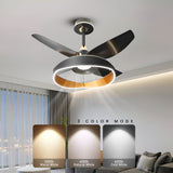 Lexing LED Smart Voice Assist Fan Chandelier