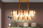 Crystalline Smart Voice Assist Chandelier
