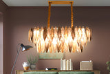 Crystalline Smart Voice Assist Chandelier