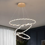 LumiHoop 3 Ring Modern LED Smart Chandelier