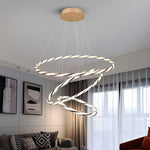 LumiHoop 3 Ring Modern LED Smart Chandelier