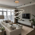 LumiHoop 3 Ring Modern LED Smart Chandelier