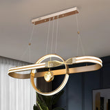 Meddit Modern LED Smart Linear Chandelier