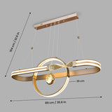Meddit Modern LED Smart Linear Chandelier