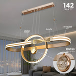 Meddit Modern LED Smart Linear Chandelier