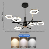 Melora Smart Voice Assist LED Chandelier