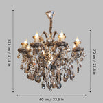 Mikkel  Smart Voice Assist Chandelier