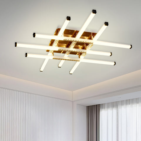 Mosica LED Smart Stepless Dimming Voice Assist Chandelier