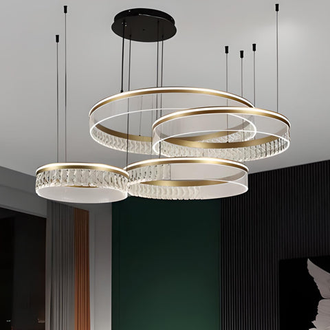 Naira LED Smart Voice Assist Chandelier