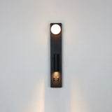 Nando Black Modern Indoor Wall Lamp