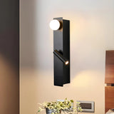 Nando Black Modern Indoor Wall Lamp