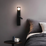 Nando Black Modern Indoor Wall Lamp