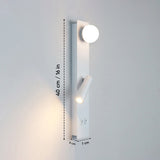 Nando White Modern Indoor Wall Lamp