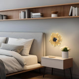 Nevix Modern Crystal Flower Wall Light