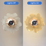 Nevix Modern Crystal Flower Wall Light