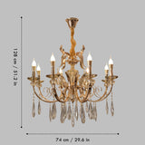 Nodule Smart Voice Assist Chandelier